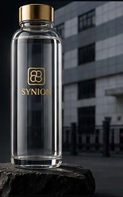 Glass Water Bottle